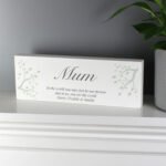 Personalised Any Message Branches Design Wooden Mantel Decoration - Image 4