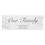 Personalised Any Message Branches Design Wooden Mantel Decoration - Image 7