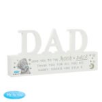 Personalised Me to You 'Love You To The Moon & Back' Wooden Dad Ornament - Image 5