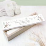 Personalised Any Message Woodland Animals Design Wooden Certificate Holder - Image 7