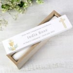Personalised Any Message Religious Design Wooden Certificate Holder