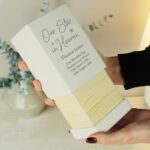 Personalised 'Our Star In Heaven' Memorial Small Wooden Urn - Image 4