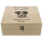 Personalised Dog Breed Design Large Wooden Storage Box - Image 6