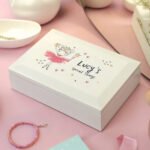 Personalised Children's Princess Ballerina Design White Wooden Jewellery Box - Image 3