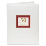 Personalised Red Square Design Traditional Photo Album - Image 3