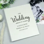 Personalised Rustic 'The Wedding of...' Traditional Photo Album