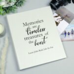 Personalised 'Memories Are Timeless Treasures of The Heart' Traditional Photo Album - Image 2