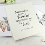 Personalised 'Memories Are Timeless Treasures of The Heart' Traditional Photo Album - Image 3