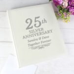 Personalised '25th Silver Anniversary' Traditional Photo Album - Image 2
