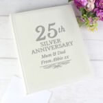 Personalised '25th Silver Anniversary' Traditional Photo Album - Image 3