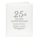 Personalised '25th Silver Anniversary' Traditional Photo Album - Image 5