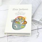 Personalised Noah's Ark Design Leatherette Eco-Friendly Holy Bible - Image 2