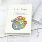 Personalised Noah's Ark Design Leatherette Eco-Friendly Holy Bible - Image 3