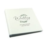 Personalised Botanical Design Square Wedding Photo Album - Image 6