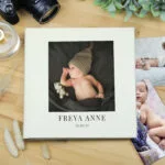 Personalised Any Message & Occasion Photo Upload Square 6x4 Photo Album