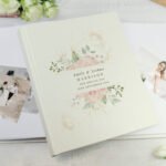 Personalised Any Message Floral Design Traditional Photo Album - Image 3
