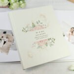 Personalised Any Message Floral Design Traditional Photo Album - Image 5