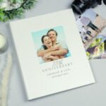Personalised '25th Anniversary' Photo Upload Traditional Photo Album