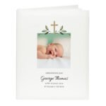 Personalised Religious Cross Motif Photo Upload Traditional Photo Album - Image 6