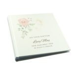 Personalised Any Message Floral Design Square Photo Album - Image 8