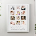 Personalised ‘Grandchildren Bring Our Hearts Joy’ Multi Photo White Frame
