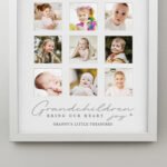 Personalised ‘Grandchildren Bring Our Hearts Joy’ Multi Photo White Frame - Image 2