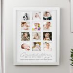 Personalised ‘Grandchildren Bring Our Hearts Joy’ Multi Photo White Frame - Image 3