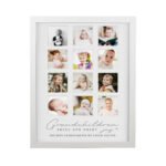 Personalised ‘Grandchildren Bring Our Hearts Joy’ Multi Photo White Frame - Image 6