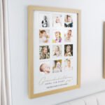Personalised ‘Grandchildren Bring Our Hearts Joy’ Multi Photo Oak Frame - Image 4