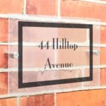 Personalised Any Message Slate Effect Acrylic House Sign - Image 2