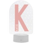 Personalised Big Initial & Name LED Colour Changing Night Light - Image 6