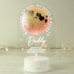 Personalised 'You Are My Sun, My Moon & Stars' LED Colour Changing Night Light - Image 4