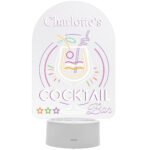 Personalised 'Cocktail Bar' Sign LED Colour Changing Light - Image 5