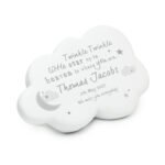 Personalised 'Twinkle Twinkle Little Star' Memorial Resin Graveside/Garden Cloud Ornament - Image 6