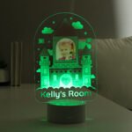 Personalised Children's Pink Castle Photo Upload LED Colour Changing Night Light - Image 7