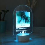 Personalised Our Song Photo Upload LED Colour Changing Light - Image 8