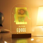 Personalised Children's Animal Alphabet Design Wooden Based LED Night Light - Image 7