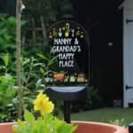 Personalised Any Message Vegetable Patch Design Outdoor LED Colour Changing Solar Light - Image 10