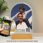 Personalised QR Code Photo Upload Wooden Based LED Colour Changing Light - Image 6