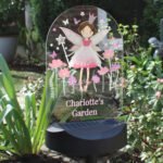 Personalised Children's Fairy Princess Design Colour Changing LED Solar Light - Image 8