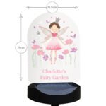 Personalised Children's Fairy Princess Design Colour Changing LED Solar Light - Image 4