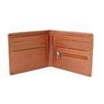 Personalised Initials Tan Leather Wallet - Image 2