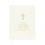 Personalised Any Message Gold Cross Motif Eco-Friendly Holy Bible - Image 5
