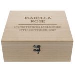 Personalised Any Message Large Wooden Keepsake Box - Image 13