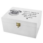 Personalised Dog Breed Design White Wooden Storage Box - Image 6