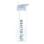 Personalised Bicycle Motif Plastic Water Bottle - Image 5