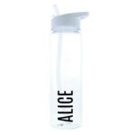 Personalised Name Only Plastic Water Bottle - Image 5