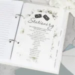 Personalised Any Message Photo Upload Wedding Planner - Image 12
