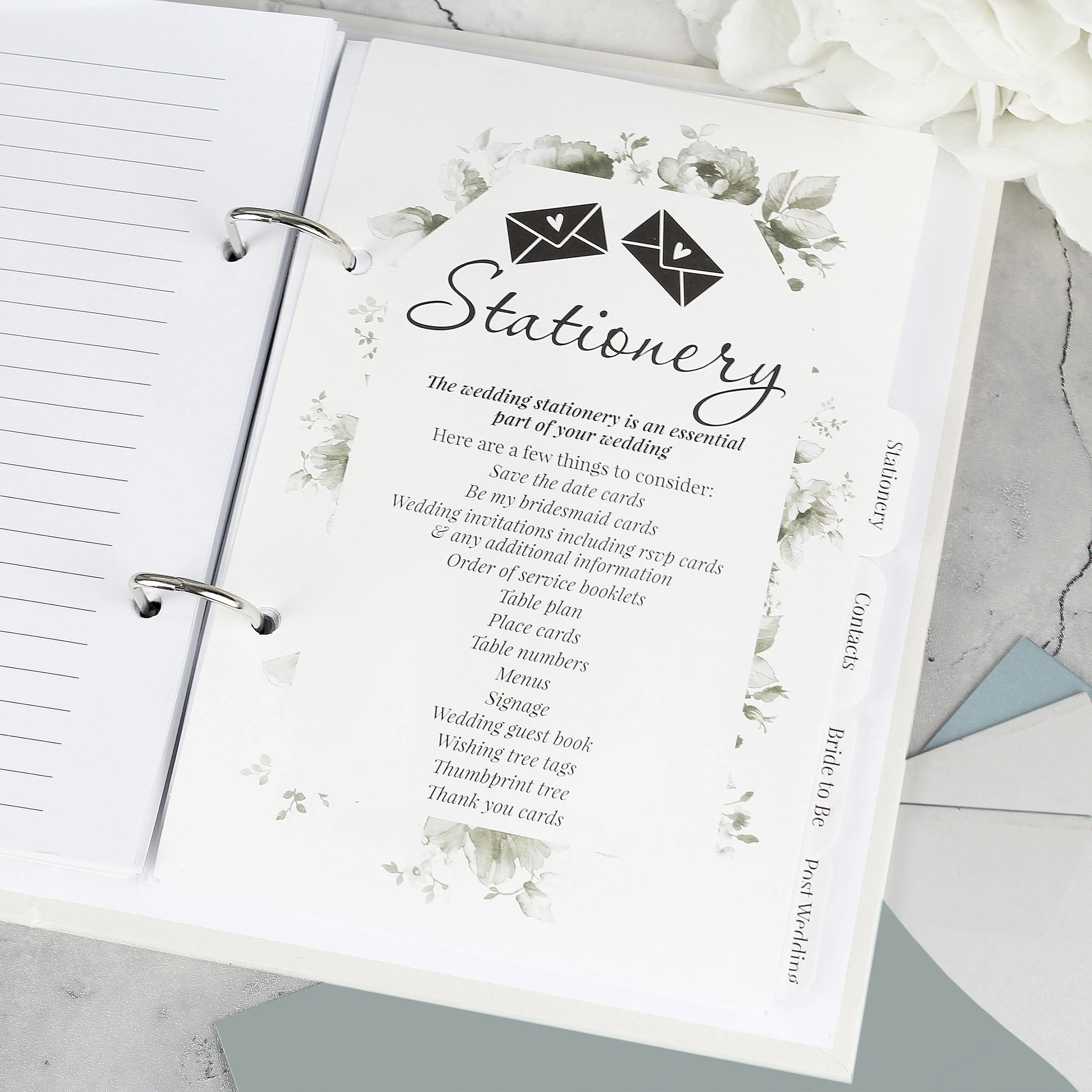 Personalised Any Message Photo Upload Wedding Planner - Image 12