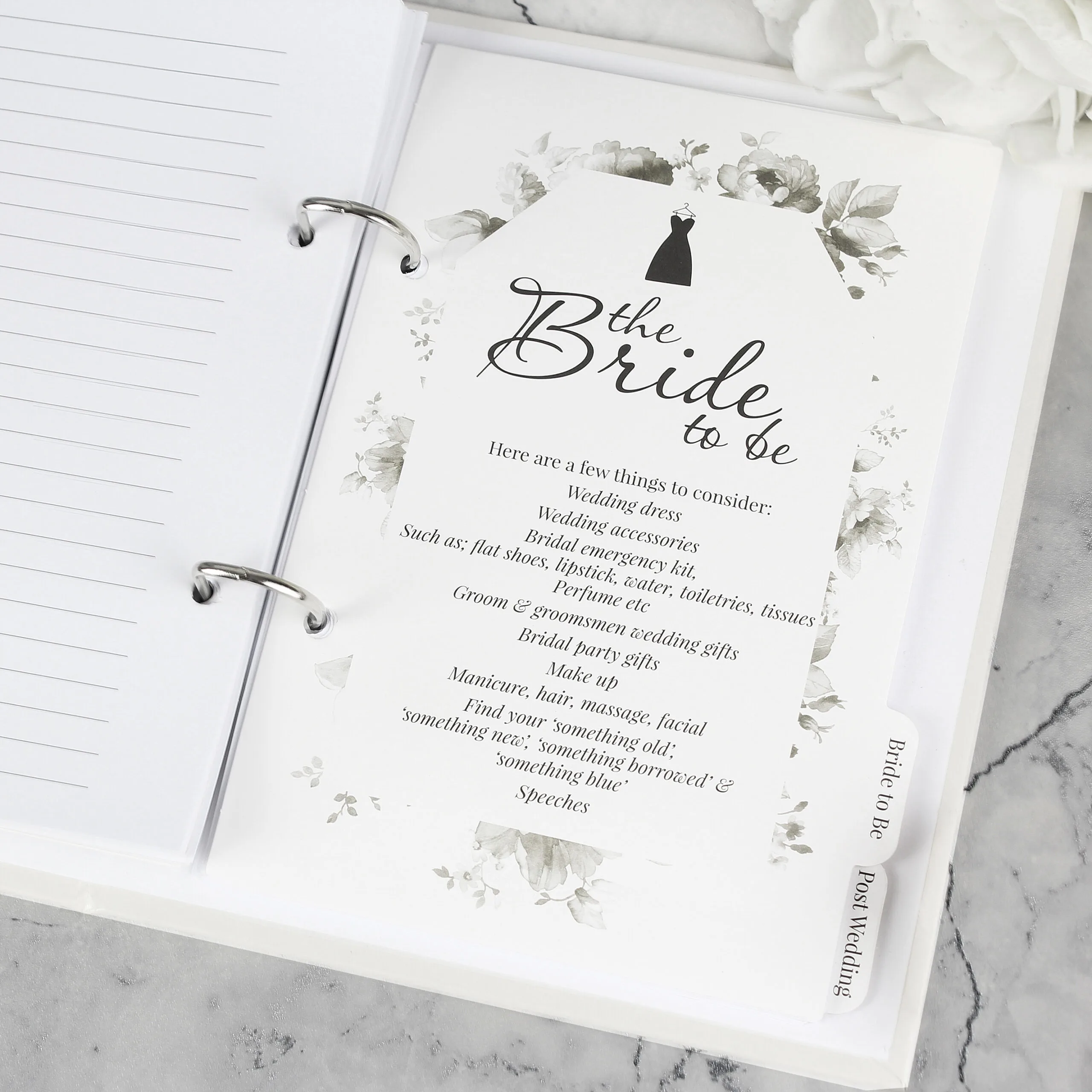 Personalised Any Message Photo Upload Wedding Planner - Image 10